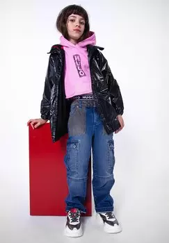 Толстовка HUGO Kids, цвет pink