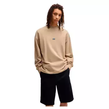 Толстовка HUGO Nedro 01 BLUE, бежевый