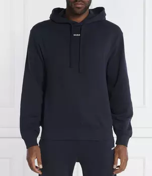 Толстовка HUGO Regular Fit, темно-синий
