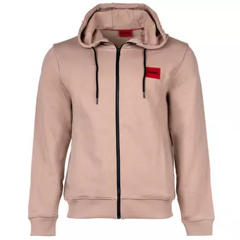 Толстовка HUGO Sweatjacke, бежевый