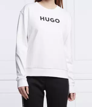 Толстовка HUGO the hugo regular fit, белый