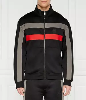 Толстовка HUGO X RACING BULLS Oversize fit, черный