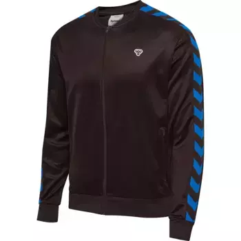 Толстовка Hummel Archive Regular Poly full zip, коричневый