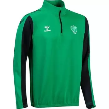 Толстовка Hummel Asse 22/23 Half Zip, зеленый