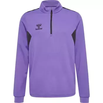 Толстовка Hummel Authentic half zip, фиолетовый