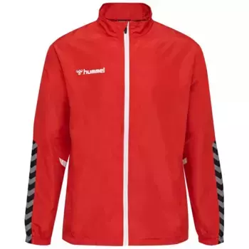 Толстовка Hummel Authentic Micro full zip, красный