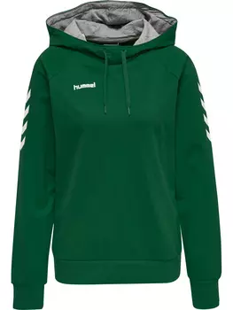 Толстовка Hummel Baumwoll Hoodie Hmlgo Cotton Hoodie Woman, цвет EVERGREEN