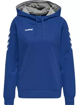 Толстовка Hummel Baumwoll Hoodie Hmlgo Cotton Hoodie Woman, цвет TRUE BLUE