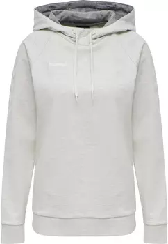 Толстовка Hummel Baumwoll Hoodie Hmlgo Cotton Hoodie Woman, цвет EGRET MELANGE