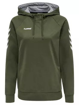 Толстовка Hummel Baumwoll Hoodie Hmlgo Cotton Hoodie Woman, цвет GRAPE LEAF
