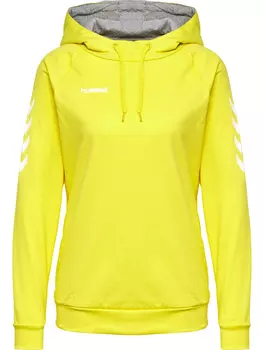 Толстовка Hummel Baumwoll Hoodie Hmlgo Cotton Hoodie Woman, цвет BLAZING YELLOW