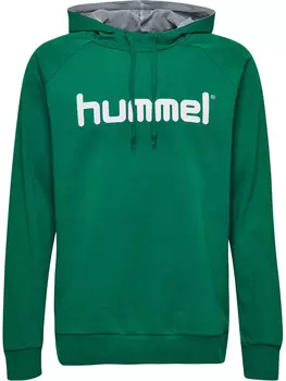 Толстовка Hummel Baumwoll Hoodie Hmlgo Cotton Logo Hoodie, цвет EVERGREEN