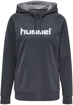 Толстовка Hummel Baumwoll Hoodie Hmlgo Cotton Logo Hoodie Woman, цвет INDIA INK