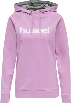 Толстовка Hummel Baumwoll Hoodie Hmlgo Cotton Logo Hoodie Woman, цвет ORCHID