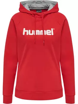 Толстовка Hummel Baumwoll Hoodie Hmlgo Cotton Logo Hoodie Woman, цвет TRUE RED