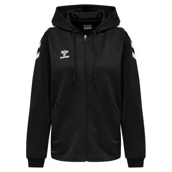 Толстовка Hummel Core XK Poly Full Zip, черный