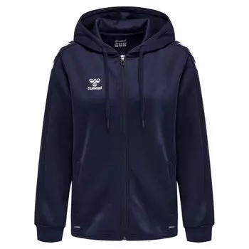 Толстовка Hummel Core XK Poly Full Zip, синий