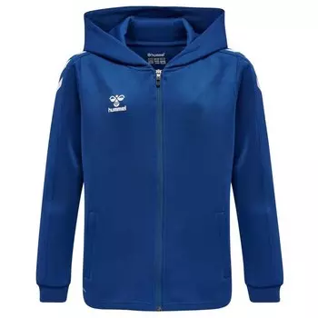 Толстовка Hummel Core XK Poly Full Zip, синий