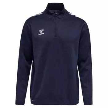 Толстовка Hummel Core XK Poly Half Zip, синий