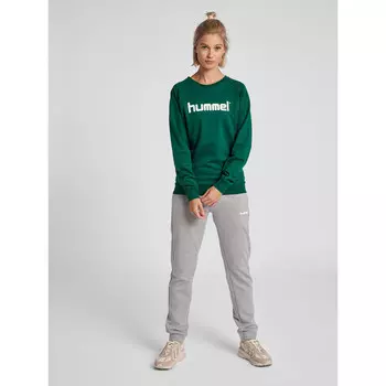 Толстовка Hummel, цвет alpingrn/weiss/weiss