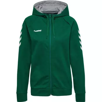Толстовка Hummel, цвет alpingrn/weiss/weiss