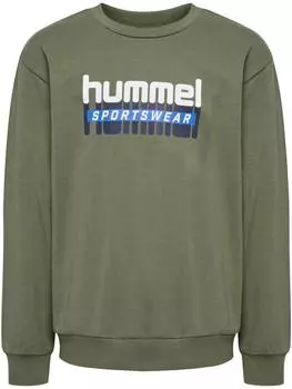 Толстовка Hummel, цвет dusty olive