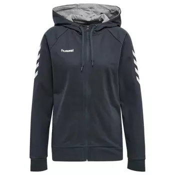 Толстовка Hummel, цвет kohlengrau/schwarz/schwarz