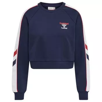 Толстовка Hummel Durban Crop, синий