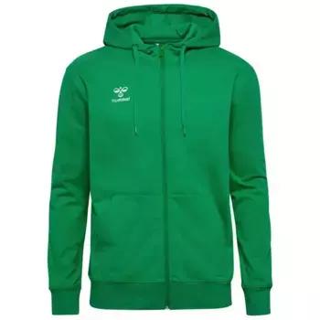 Толстовка Hummel Go 2.0 full zip, зеленый