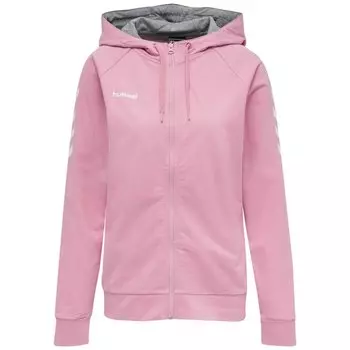 Толстовка Hummel Go Cotton Full Zip, розовый