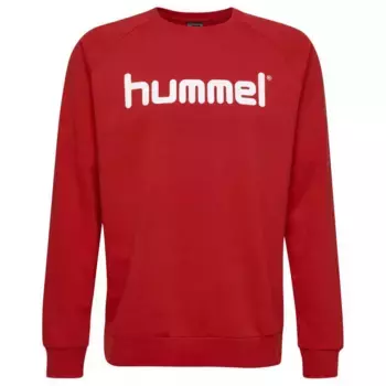Толстовка Hummel Go Cotton Logo, красный