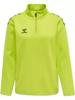 Толстовка Hummel Halbreiverschluss Sweatshirt Hmlcore Multisport Damen, цвет LIME POPSICLE