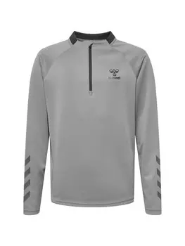 Толстовка Hummel Halbreiverschluss Sweatshirt Raglanrmel Hmlgg12 Multisport Kinder, цвет ALLOY