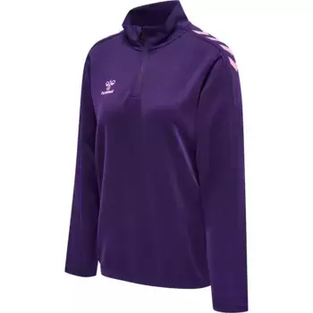 Толстовка Hummel Hmlcore Xk half zip, фиолетовый