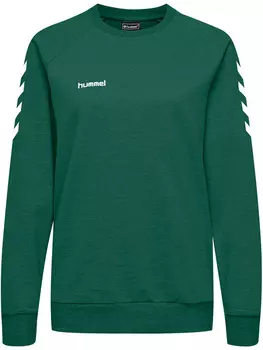 Толстовка Hummel Hmlgo Cotton Woman, цвет EVERGREEN