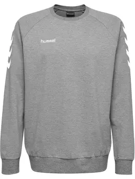 Толстовка Hummel Hmlgo Kids Cotton, серый меланж