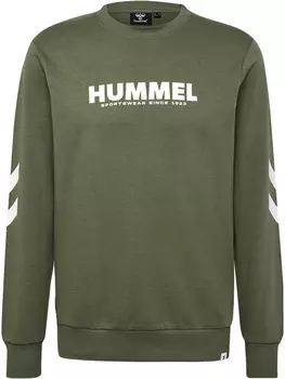 Толстовка Hummel Hmllegacy, цвет DEEP LICHEN GREEN
