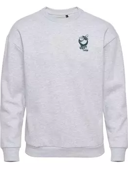 Толстовка Hummel Hmlloose Erwachsene, цвет light grey melange