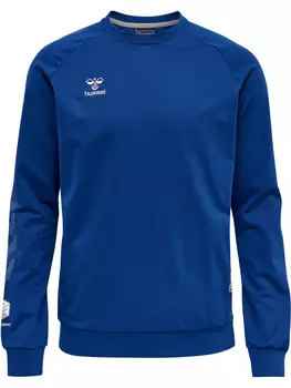 Толстовка Hummel Hmlmove Grid Cotton, цвет SODALITE BLUE