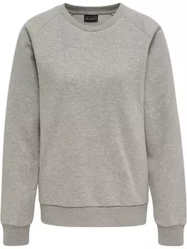 Толстовка Hummel Hmlred Heavy Woman, серый меланж