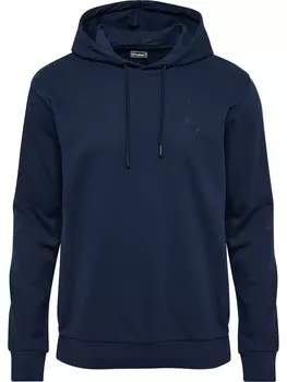 Толстовка Hummel Hoodie Hmlactive Co Hoodie, цвет TOTAL ECLIPSE
