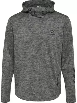 Толстовка Hummel Hoodie Hmlaston Hoodie, цвет DARK GREY MELANGE
