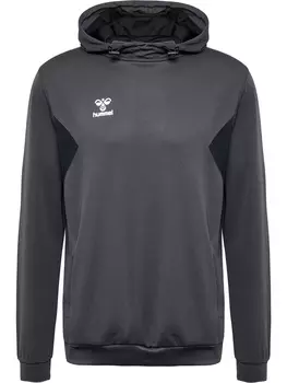 Толстовка Hummel Hoodie Hmlauthentic Pl Hoodie, цвет ASPHALT