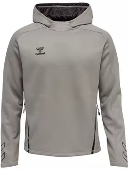 Толстовка Hummel Hoodie Hmlcima Xk Hoodie, серый меланж