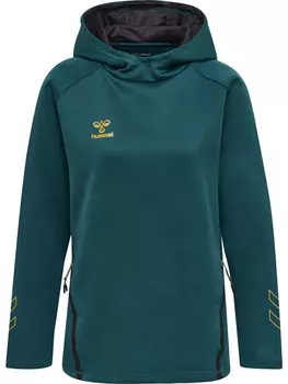 Толстовка Hummel Hoodie Hmlcima Xk Hoodie Woman, цвет BLUE CORAL
