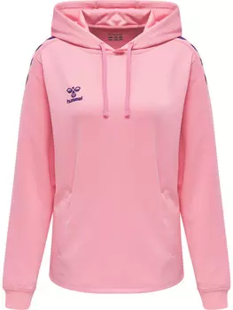 Толстовка Hummel Hoodie Hmlcore Xk Poly Sweat Hoodie Woman, цвет COTTON CANDY
