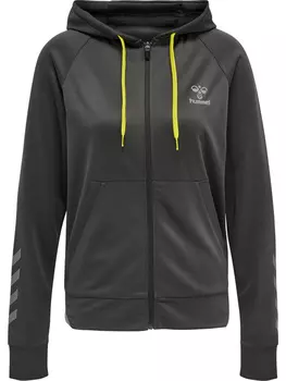 Толстовка Hummel Hoodie Hmlgg12 Action Zip Hoodie Woman, цвет FORGED IRON
