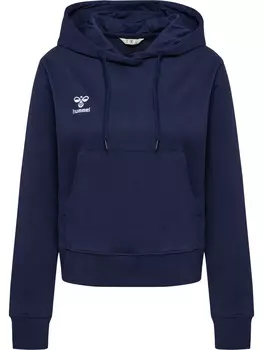 Толстовка Hummel Hoodie Hmlgo 2.0 Hoodie Woman, морской