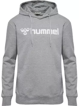 Толстовка Hummel Hoodie Hmlgo 2.0 Logo Hoodie, серый меланж