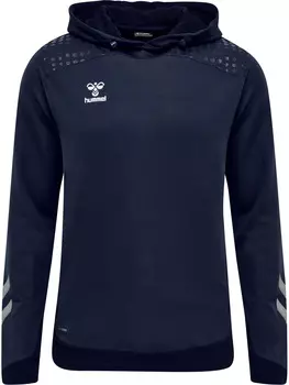 Толстовка Hummel Hoodie Hmllead Poly Hoodie, морской